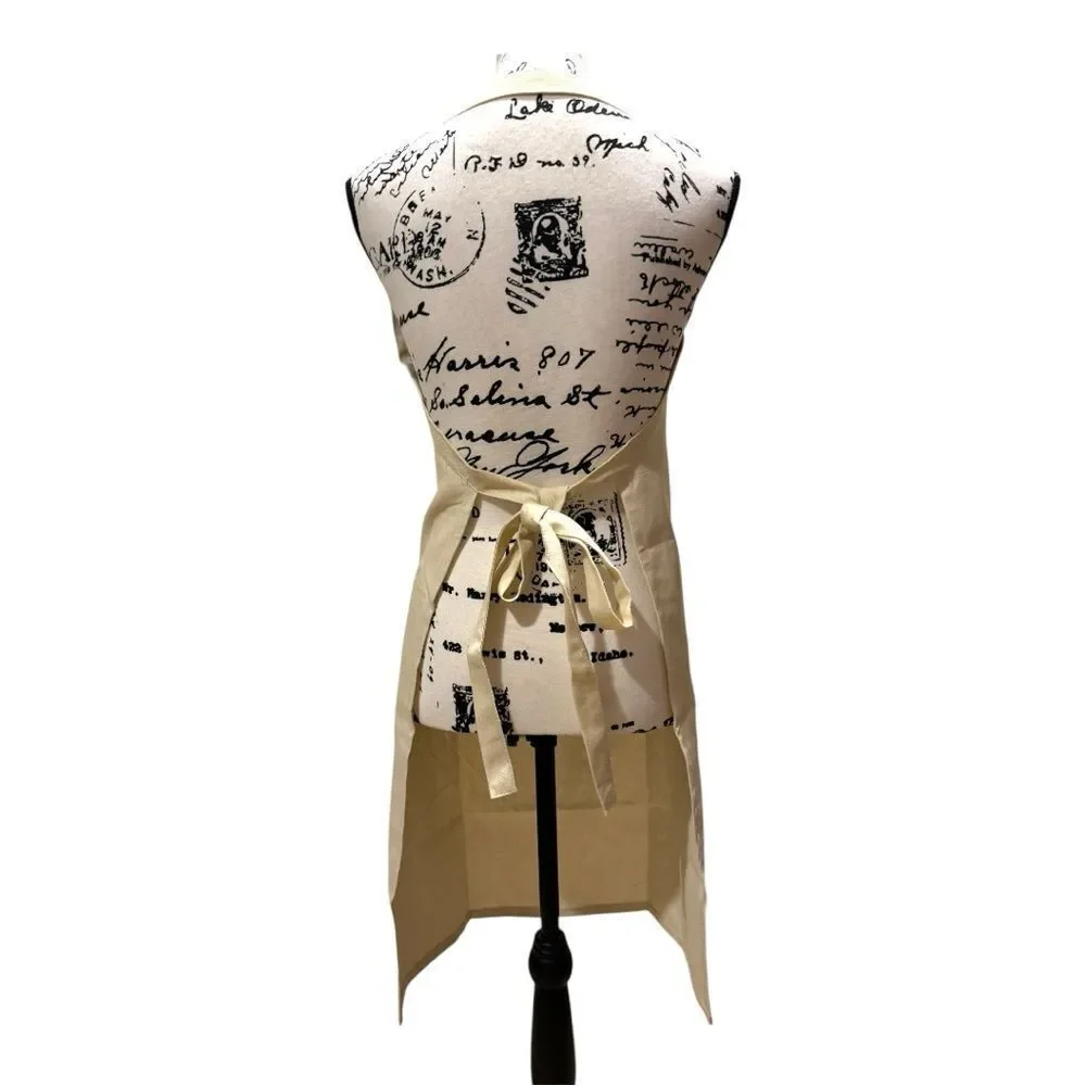Flavor of the Holy Land canvas apron, unisex
